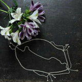 Boho Crystal Forehead Hair Accessories for Women Wedding