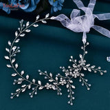 Wedding Tiara Bridal Headband Rhinestone Headwear for Party Wedding HP65