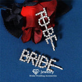 CC Hairpins Wedding Hair Accessory Bridal Headdress Engagement Jewelry Hairgrips