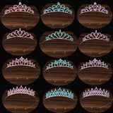 Kids Rhinestone Crown Hair Clip for Birthday Party