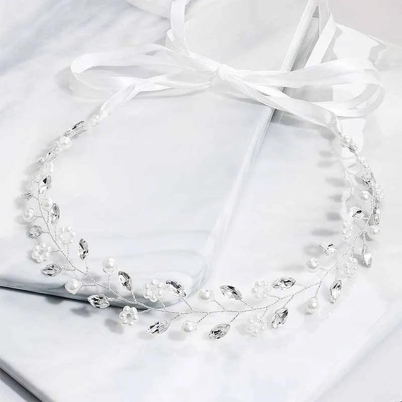 Crystal Headband Wedding Hair Vine Bridal Hair Jewelry for Women Accessories
