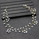 Western Wedding Jewelry Headdress For Bride Crystal Hair Accessories Crown