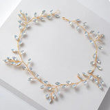 Western Wedding Jewelry Headdress For Bride Crystal Hair Accessories Crown