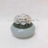 Chinese Hanfu Gem Hair Crown Hairpin Headdress