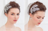Women Rose Flower Headband Elastic Rope Hair Band