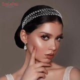 Bridal Beading Headband Wedding Hair Jewelry HP28