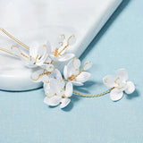 3pcs Crystal Hair Pins Forks Women Bridal Wedding Hair Accessories