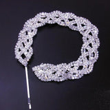 StoneFans Rhinestone Dreadlocks Hair Clip DIY Claw Clamp Style Women Jewellery