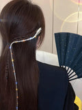 Crystal Snake Hair Clip Women Girls Barrette Hairpin Ponytail Head Accessory