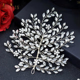 A320 Bridal Tiara Rhinestone Crystal Headdress