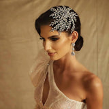 A320 Bridal Tiara Rhinestone Crystal Headdress