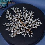 A320 Bridal Tiara Rhinestone Crystal Headdress