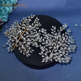 A320 Bridal Tiara Rhinestone Crystal Headdress