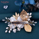 Bridal Tiara Wedding Flower Headdress Women Headpiece Hair Ornaments