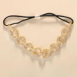 Stonefans Rhinestone Hairband Wedding Head Chain Bridal Headpiece