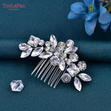HP88 Rhinestone Wedding Head Comb for Brides