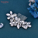HP88 Rhinestone Wedding Head Comb for Brides