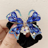 Golden Velvet Butterfly Knot Hair Rope