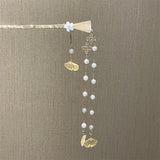 Vintage Chinese Hairpin Ginkgo Biloba Tassel Hair Jewelry Women
