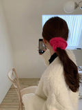 Soft Wool Hair Scrunchie for Women Knitted Hair Rope Hairband