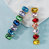 2pcs Crystal Barrettes Hair Clips for Women Girls Hairpins Party