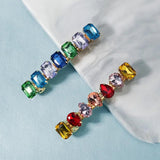 2pcs Crystal Barrettes Hair Clips for Women Girls Hairpins Party