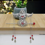 Hanfu Long Tassel Crown Chinese Headdress