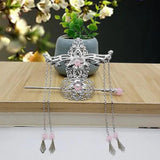 Hanfu Long Tassel Crown Chinese Headdress