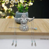 Hanfu Long Tassel Crown Chinese Headdress