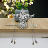 Hanfu Long Tassel Crown Chinese Headdress