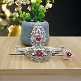 Hanfu Long Tassel Crown Chinese Headdress