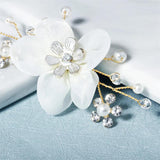 Wedding Shoe Clip Flower Pearl Rhinestone Shoe Buckle Charms