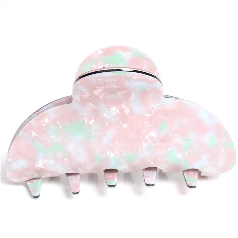 Colorful Marble Hair Clips Acrylic Hair Claw Perfect Gift
