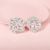 Crystal Flower Shoe Clips for Bride Wedding Shoes