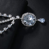 Stonefans Rhinestone Bridal Head Chain Wedding Hair Ornament