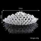 Crystal Crown Party Temperament Bride Wedding Tiara Jewelry