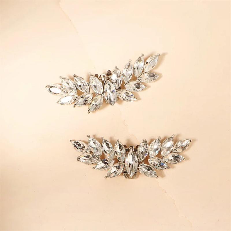 Rhinestone Shoe Buckle Charm Wedding Accessories Bridal High Heels