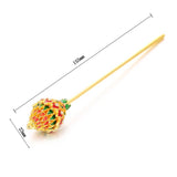 Indian Colorful Ball Hair Sticks Headpiece Hairpin Women Hair Jewelry Accessorie