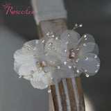 Romantic Bride Hair Clip Yarn Floral Wedding Hair Pin