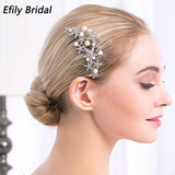 Starfish Hair Comb Bridal Headpiece Rhinestone Wedding Hair Accessories