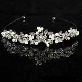 Crystal Tiara Crown Headband Wedding Hair Accessory