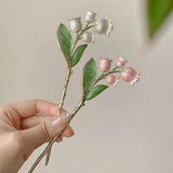 Tulip Hairpin Female Summer Ball Head Hairpin Temperament Ancient Style Accessor
