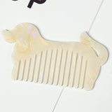 Korea Japan Acetic Acid Hair Comb Portable Wide-Tooth Puppy Comb
