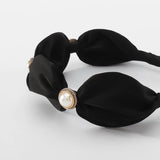 Pearl Hairbands Satin Hair Hoop for Women