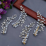 Bridal Hair Clips Rhinestone Headband Wedding Tiara Hairpin