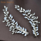 Bridal Hair Clips Rhinestone Headband Wedding Tiara Hairpin