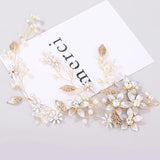Bohemian Bridal Headband Jewelry Floral Hair Accessories