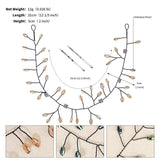 Crystal Hair Vine Headbands for Women Bridal Wedding Hair Accessories