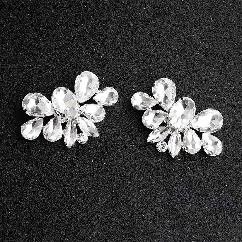 Crystal Wedding Shoe Clips Bride Bridesmaid Bridal Shoe Accessories