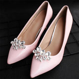 Crystal Wedding Shoe Clips Bride Bridesmaid Bridal Shoe Accessories